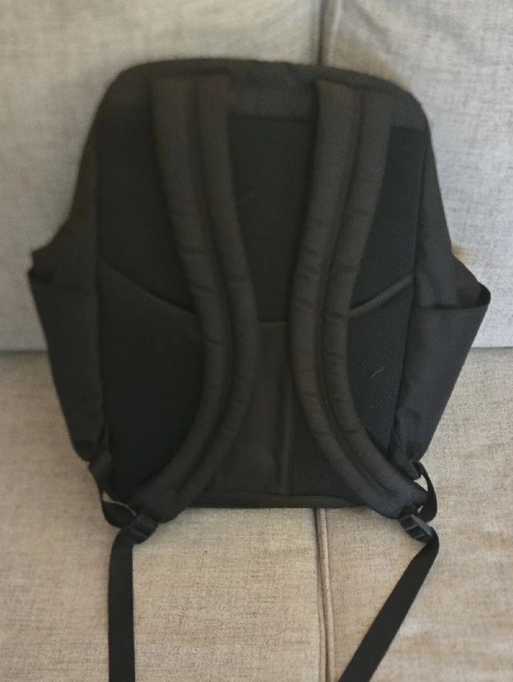 Tumi Black Men's Backpack with Multiple Front Pockets